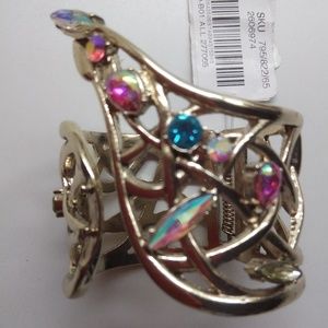 Betsey Johnson New Gold Spiral Bracelet